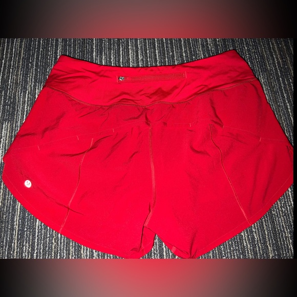 lululemon athletica Pants - Red lululemon shorts (never worn)